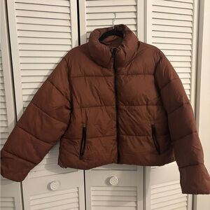 Old Navy Copper Puffer Jacket